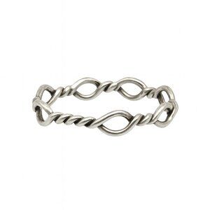 EUC > Sterling Silver Twist Band – Size 6¼